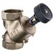 OVENTROP Vanne de régulation HydroControl VTR avec filetage intérieur PN 25 DN 65, Rp 2 1/2, avec bouchon obturateur, cuivre rouge, 1060120