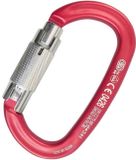 Kong Italy Ovalone Twist Lock Karabijnhaak Rood