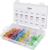 Benson Tools Benson Auto steekzekering set - 120 stuks - 5 tot 30 ampère - met sorteerdoos