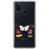 ERT GROUP mobiel telefoonhoesje voor Samsung M21 origineel en officieel erkend Disney patroon Mickey & Minnie 005