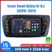 Awesafe Autoradio - Convient aux Seat Ibiza IV 6J 2009 à 2013 - Apple Carplay & Android Auto sans fil - Android 15 - Radio avec navigation - Écran tactile HD 7 pouces - Écran radio - RAM 2 Go + ROM 32 Go
