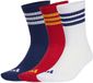 Adidas 3 Stripes Cushioned Sportswear Chaussettes 3 Unités Multicolore EU 37-39