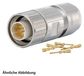 HUMMEL SET, inclusief connectoren M16, kabelconnector, krimpklem rechte uitvoering, aantal polen 3+4+PE, langere versie, kabelaansluiting