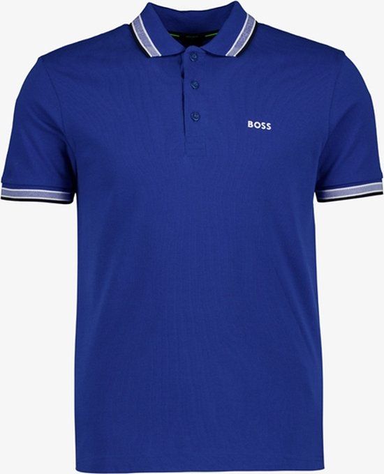 Boss Paddy Polo Shirt Men - Size S - Blue