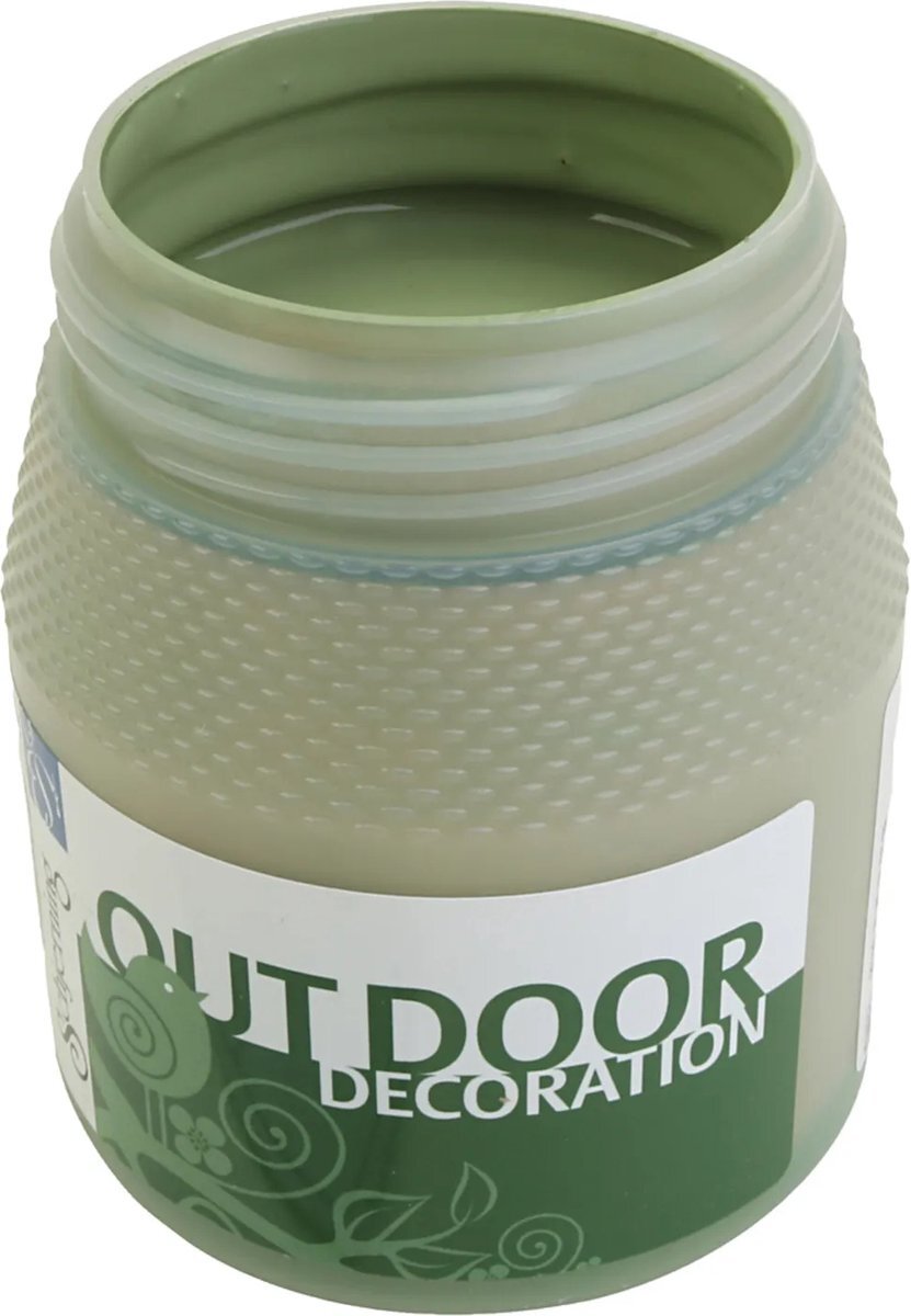 creotime Outdoor Verf 250 ml Olijfgroen