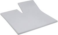 Cinderella Weekend Topper Hoeslaken met Split 180x200 cm Lichtgrijs