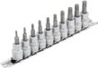Draper doppenrail - 3/8 inch - Torx - 10-delig