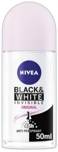 Deodorant roller invisible black & white fresh 50ml