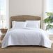 Tommy Bahama Costa Sera Collectie Zacht en ademend, Quilt Bedpsread Coverlet Seasons, Voorgewassen voor extra zachtheid, Volledig/Koningin, Wit