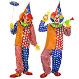 Widmann Hilarische Knotsgekke Clown Kostuum XL