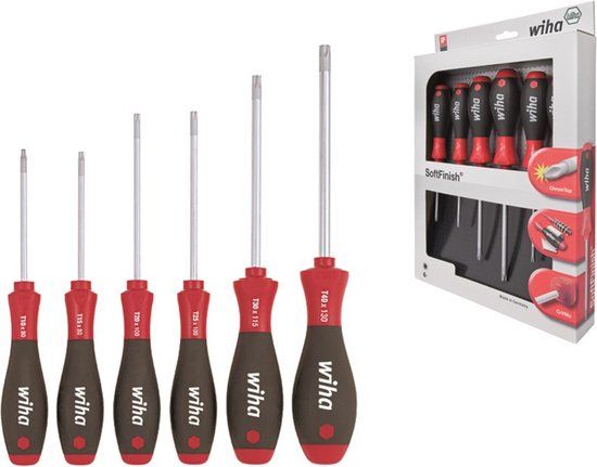 Wiha SoftFinish TORX schroevendraaierset - 6-delig - 362K6SO