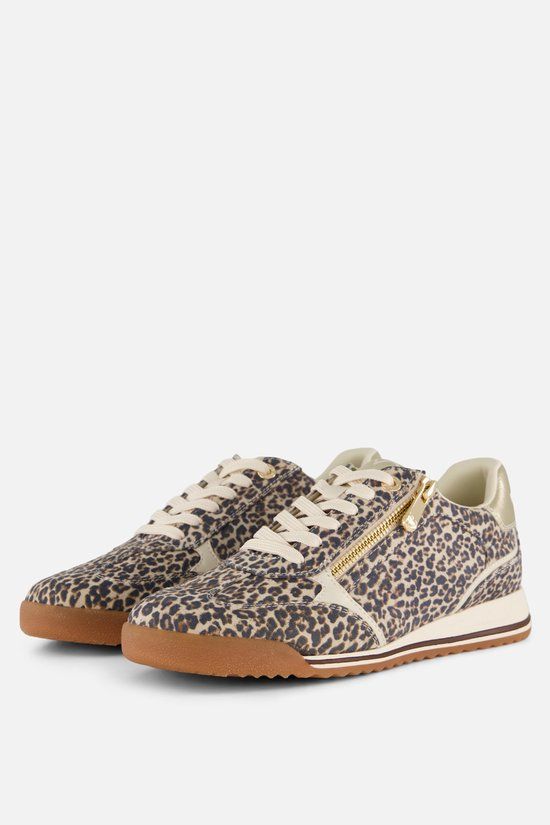 Marco Tozzi Lage sneakers Vrouwen Beige Imitatieleer Maat 39
