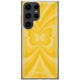 ERT GROUP mobiel telefoonhoesje voor Samsung S23 ULTRA origineel en officieel erkend Babaco patroon Butterflies 001