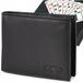 Beltimore Portefeuille homme en cuir naturel, Noir