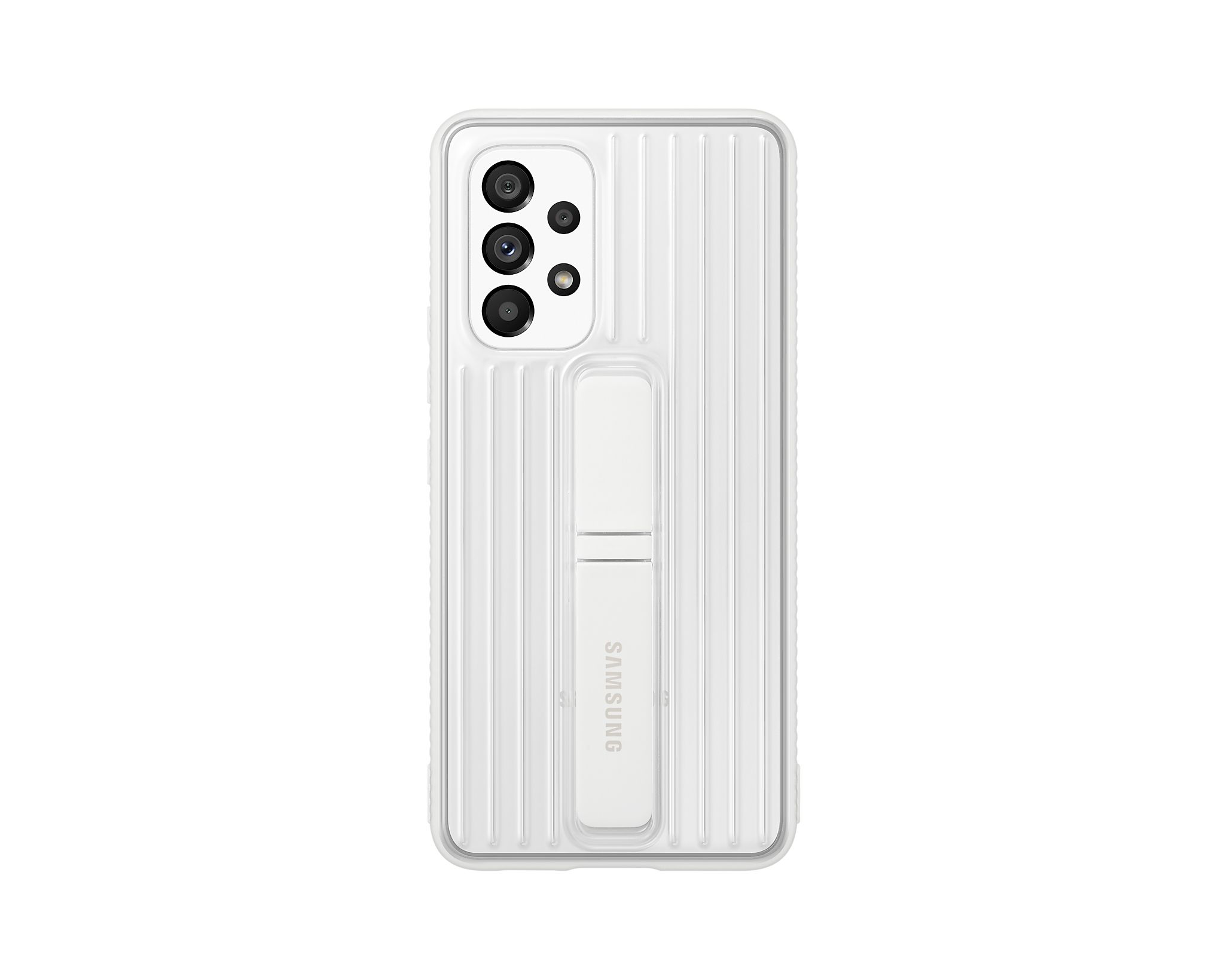 Samsung PC Protective Standing Back Cover for Samsung Galaxy A53 5G - White
