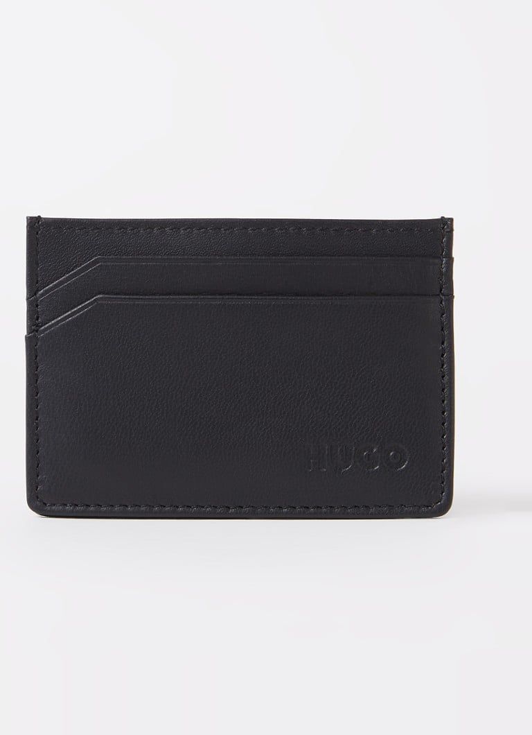 HUGO BOSS Subway pasjeshouder van leer met logo