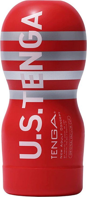 Tenga - U.S. Original Vacuum Cup Regular - Rood