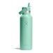 Hydro Flask Standard Flex Straw Cap 621 ml (21 oz) Bottle | Roestvrij Staal, Lekdicht, Bekerhouder Compatibel – Geïsoleerd 24 Uur Koud – Mermaid Green