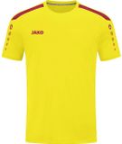 Jako Power Shirt Korte Mouw Heren - Rood / Geel | Maat: M