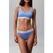 Calvin Klein High Leg Tanga Blue Descent Taille: S
