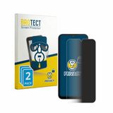 BROTECT - privacy screenprotector voor Xiaomi Redmi A7 Pro - Folie Beschermfolie Blauwlichtfilter 2 Stuks