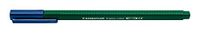 STAEDTLER Triplus Kleurviltstiften, aardegroen, driehoekig, stevig, slagvaste punt, lijnbreedte ca. 1 mm, geschikt voor kinderen, Made in Germany, 10 Earth Green Fibre-Tip pennen in