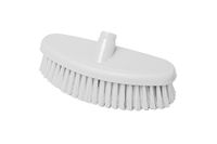 Maya Professional Tools 44104-1 wasborstel FBK/levensmiddelhygiene met zachte geslepen borstelharen, waterdoorloop, 265 mm x 90 mm, wit