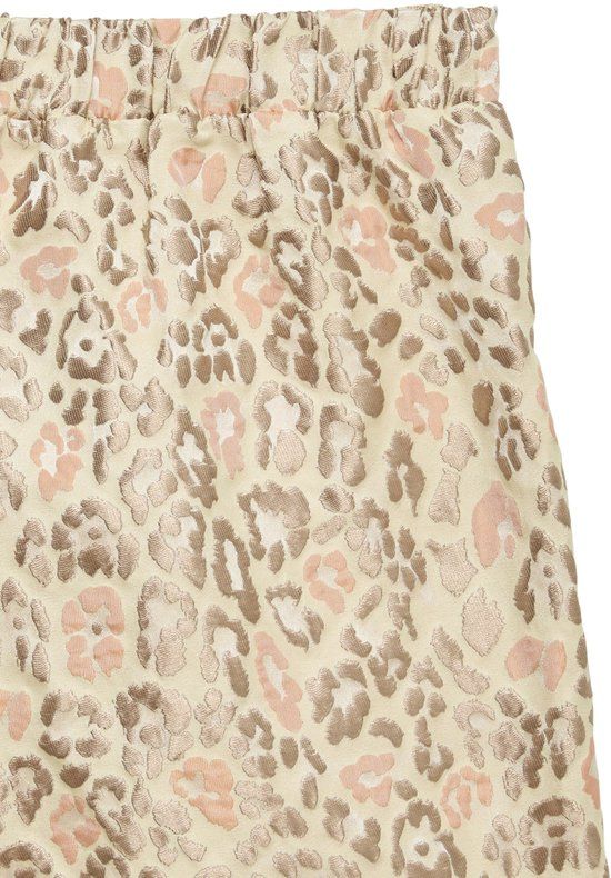 Vero Moda Vmbarbara Hw Jaquard Shorts Exp 10340949 Birch/leopard Jacquard Dames Maat - S