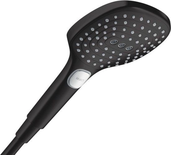 Hansgrohe Raindance Select E 120 3jet Hand Shower - Matte Black