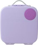 b.box Lunchbox | Grote Bento Box met 4 Vakken (2 Lekvrij), Uitneembare Verdeler, Gel Koelelement | Ideaal voor School | Vanaf 3+ | Inhoud 2 L