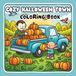 Cozy Halloween Town Coloring Book