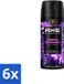 AXE Vaporisateur Purple Patchouli Rafraîchissant Épicé Parfum 6 x 150 ml