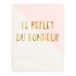 Draeger Paris zakspiegel, motief: geluk, roze, vierkante make-upspiegel, ideaal voor thuis en op reis, 9 x 7 cm, gepersonaliseerd cadeau, goed humeur, alle gelegenheden