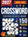 2027 Hard Crossword Puzzle Book For Adults & Seniors