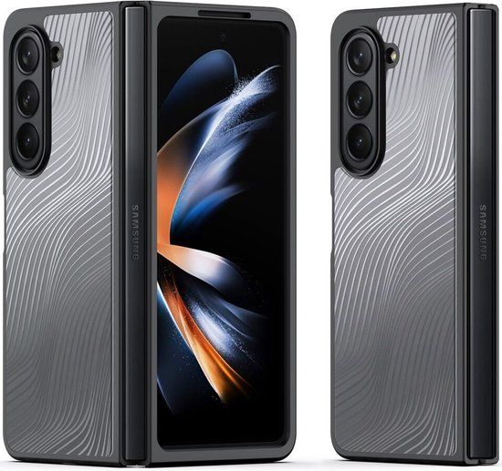 Dux Ducis Aimo Back Cover Case - Zwart - Geschikt voor Samsung Galaxy Z Fold 5