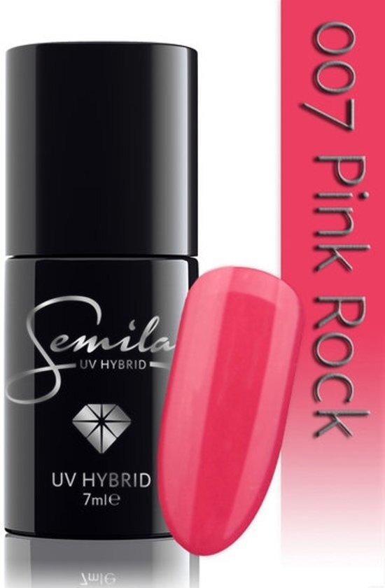 SEMILAC 007 UV Hybrid Pink Rock 7 ml