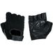 A Pro Vingerloze Biker Handschoenen Zacht Leer Koeienhuid Motorbike Punk Zwart XL