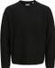 JACK&JONES JJEBRADLEY CARTER KNIT CREW NECK Heren Gebreide trui Zwart XL
