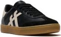 FitFlop The Dash Heren T-Toe Leather Sneakers Zwart - Maat 42