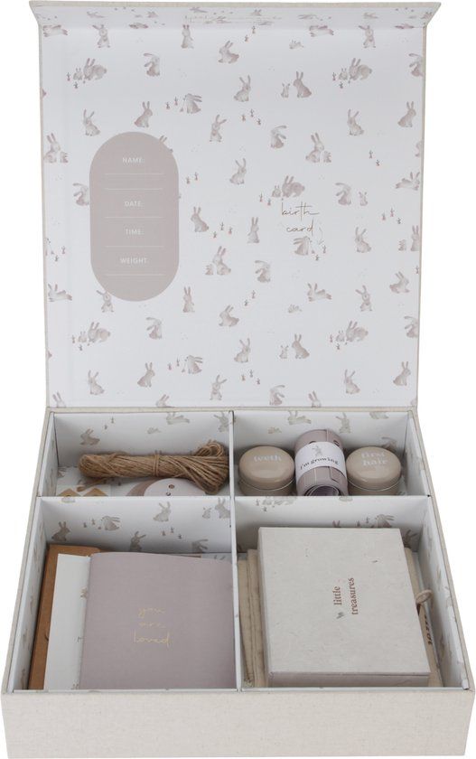 Little Dutch Herinneringen Doos Baby Bunny - Beige