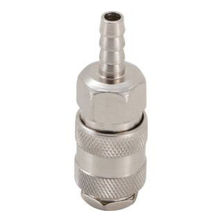 BGS Air Quick Coupling with 8 mm Hose Barb (Qty: 1)