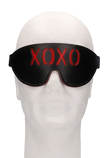 Ouch! Blindfold - XOXO - Black