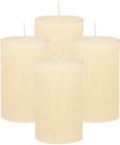 Atmosphera Stompkaars - 4 stuks - Ivoorwit - 5 x 8 cm
