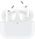 By Qubix AirPods Pro / AirPods Pro 2 Solid series Siliconen hoesje Wit