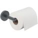 Wiesbaden Alonzo Porte-rouleau de papier toilette avec bras fixe - Gunmetal