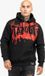 Tapout Pacomila sweat à capuche homme coupe normale noir/rouge-S