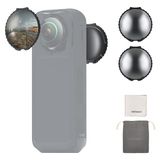 NEEWER ND-filter compatibel met Insta360 X5, ND32-filterset voor lenzen, 5-stop-lichtreductie, neutrale dichtheid van meerlaags optisch glas, automatische detectie, accessoires Action Cam, 2 stuks