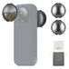 NEEWER ND-filter compatibel met Insta360 X5, ND32-filterset voor lenzen, 5-stop-lichtreductie, neutrale dichtheid van meerlaags optisch glas, automatische detectie, accessoires Action Cam, 2 stuks