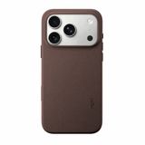 MOFT MOVAS Snap Back Cover Geschikt voor iPhone 18 Pro - MagSafe - Vegan Leer - Bruin