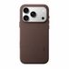 MOFT MOVAS Snap Back Cover Geschikt voor iPhone 18 Pro - MagSafe - Vegan Leer - Bruin